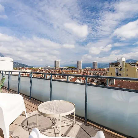 Appartement Le Grenette, Terrasse, Garage, Dernier Etage, Climatisation Grenoble